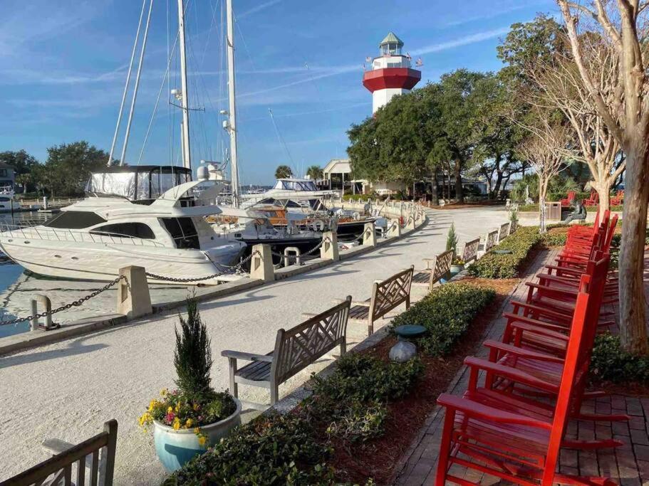 In The Heart Of Harbour Town 2Br 2Ba Pool Access Close To Beach Hilton Head Island Exterior foto